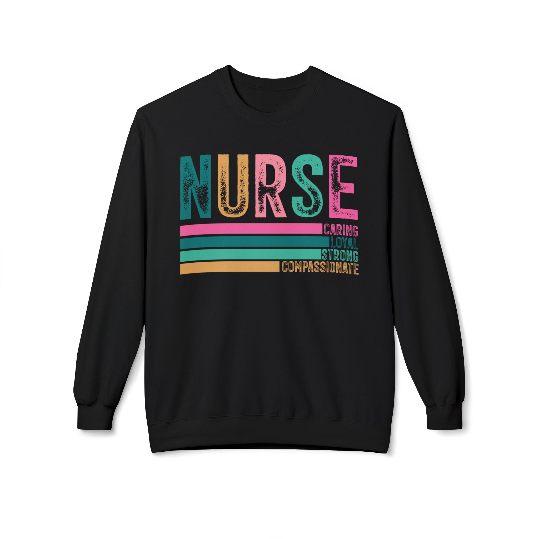 Nurse Midweight Softstyle Fleece Crewneck Sweatshirt
