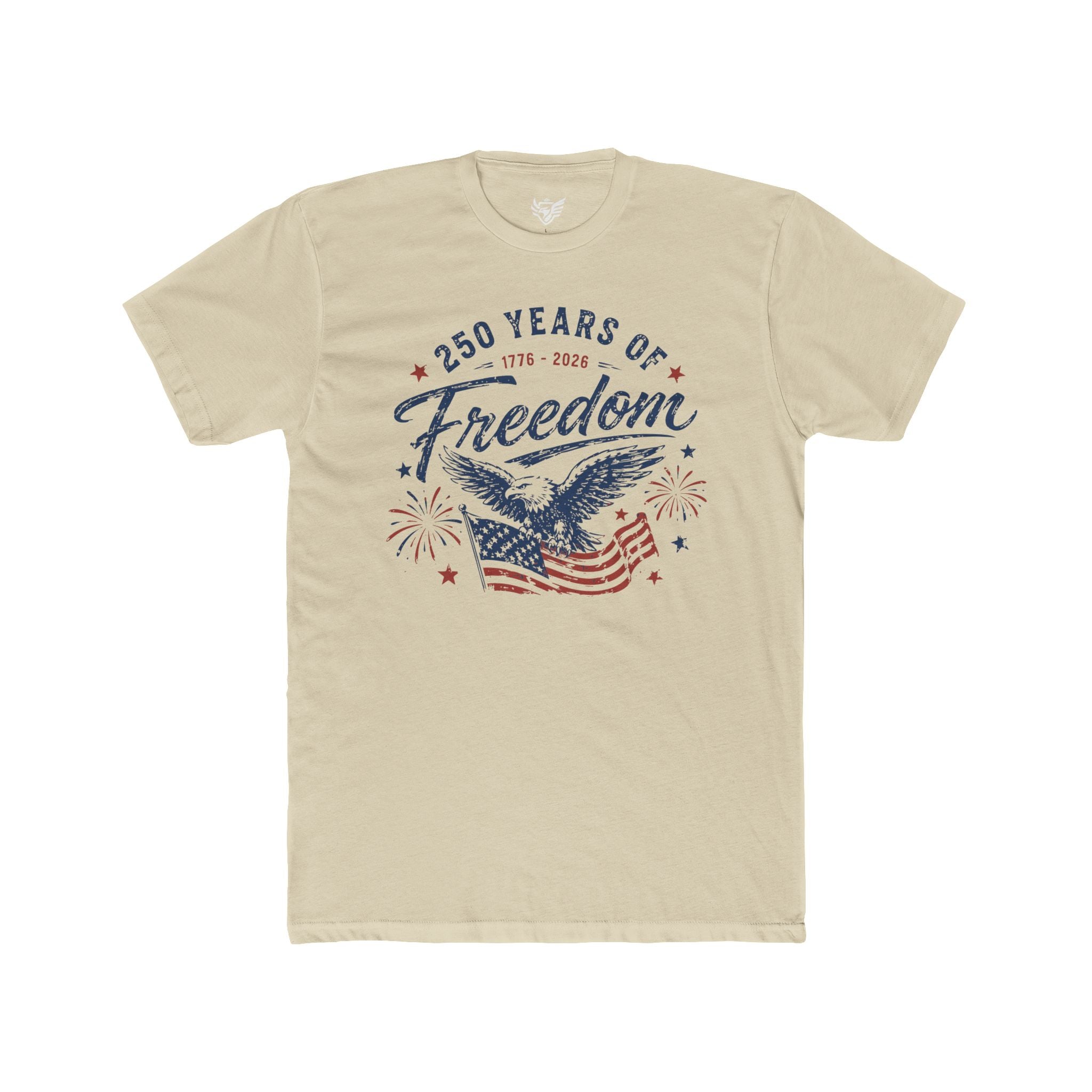 250 Years of Freedom Cotton Crew Tee