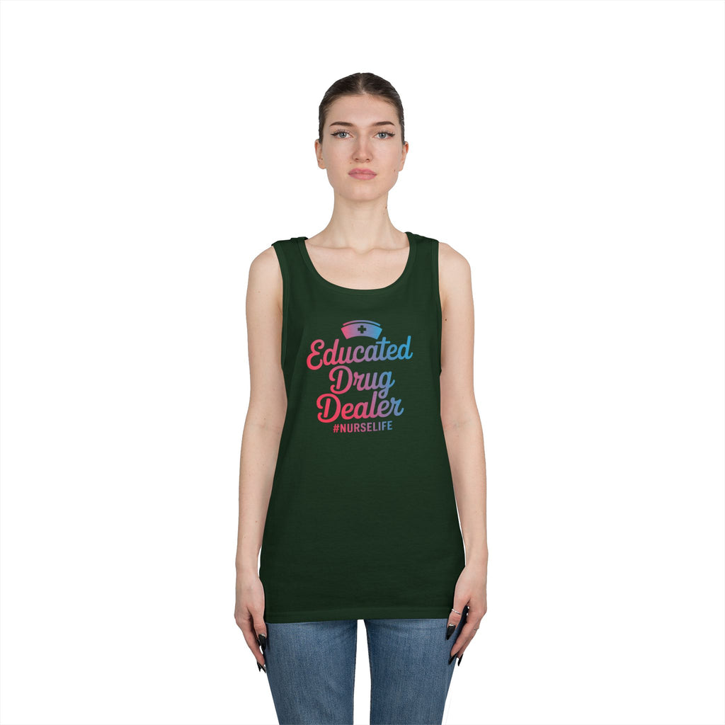 Educated Heavy Cotton Tank Top