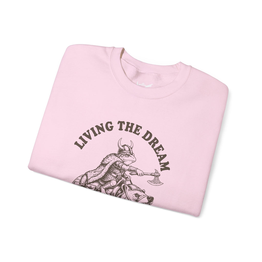 Living The Dream Heavy Blend™ Crewneck Sweatshirt