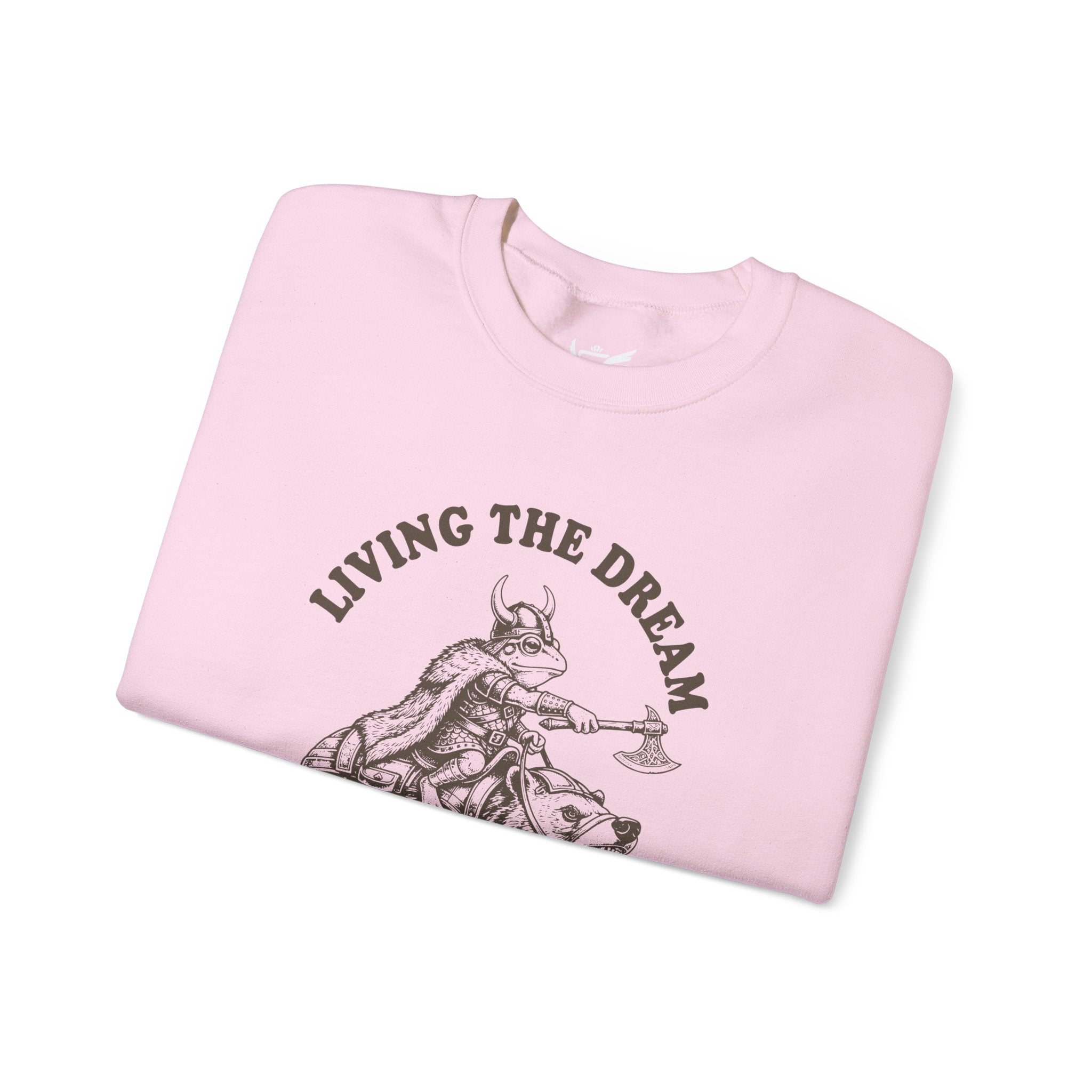 Living The Dream Heavy Blend™ Crewneck Sweatshirt