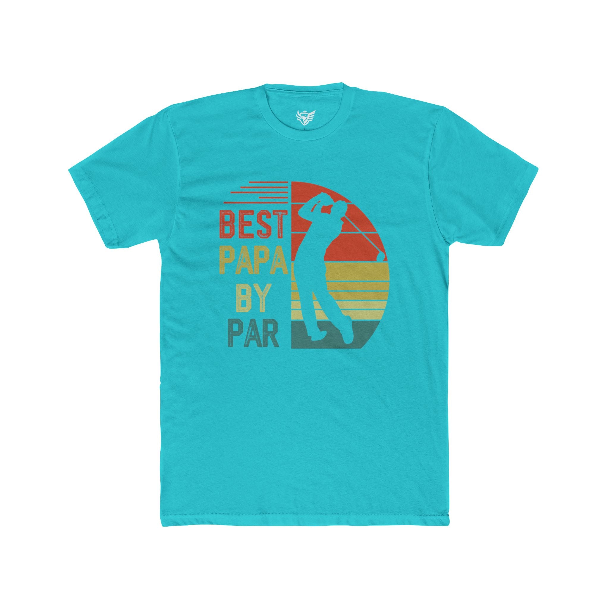 Best Papa By Par Cotton Crew Tee