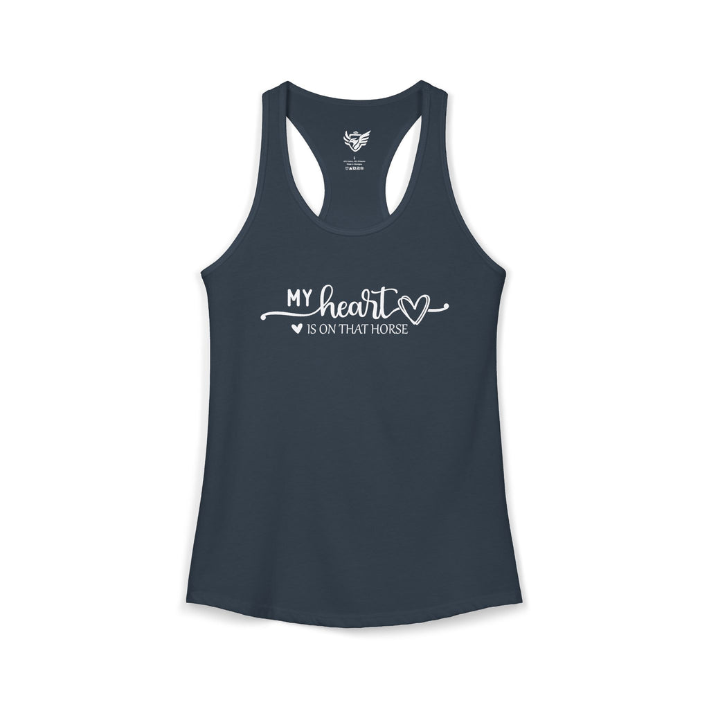 Heart on Horse Ideal Racerback Tank