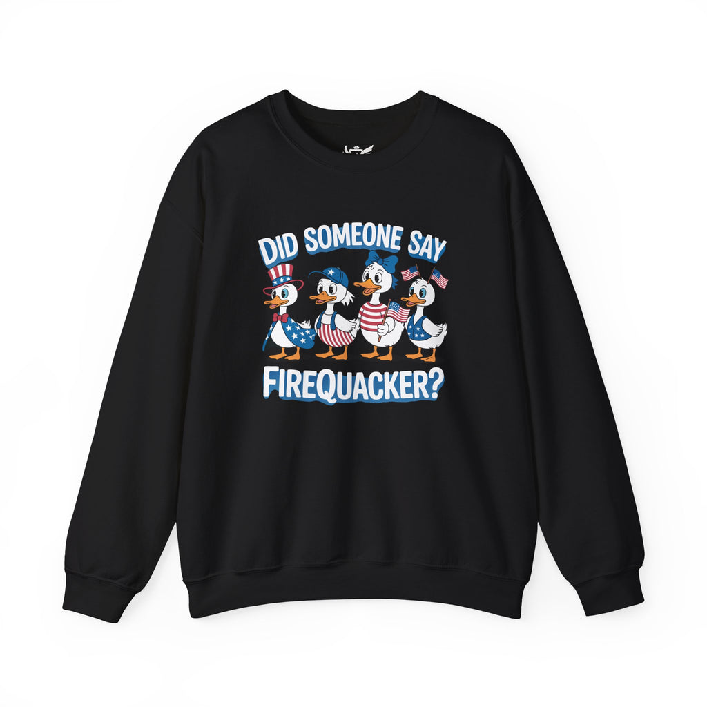 Firequackers Heavy Blend™ Crewneck Sweatshirt