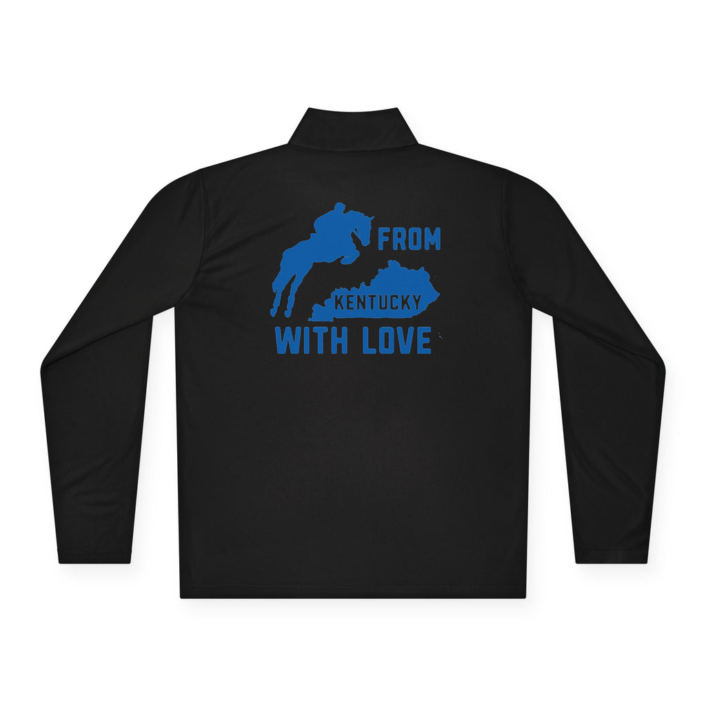 KY with LOVE Unisex Quarter-Zip Pullover