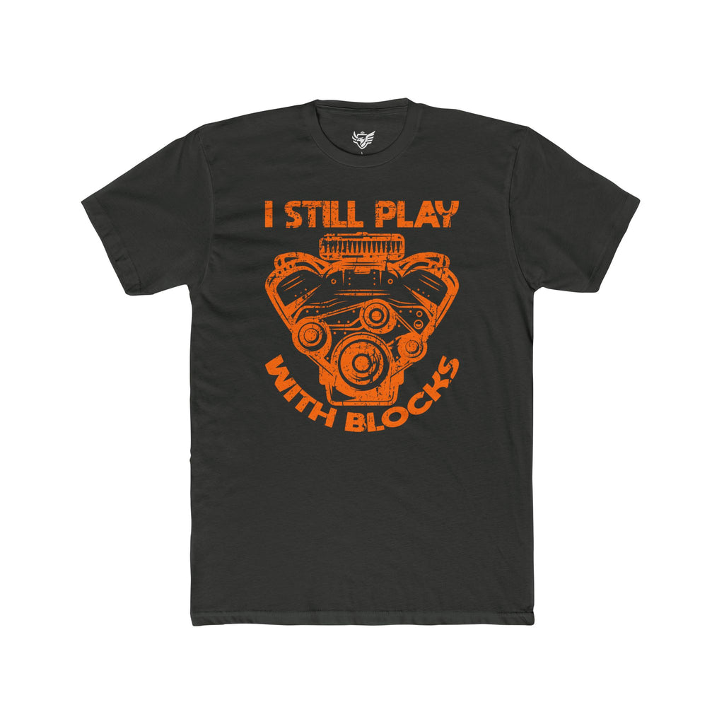 Engine Block Cotton Crew Tee
