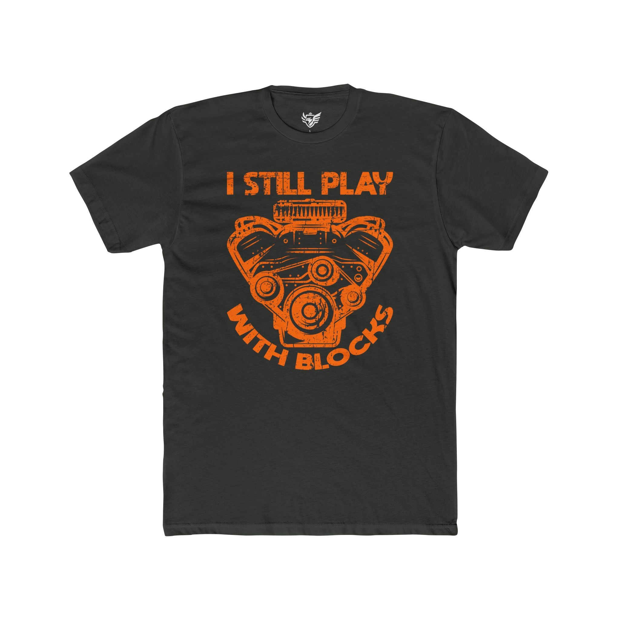 Engine Block Cotton Crew Tee