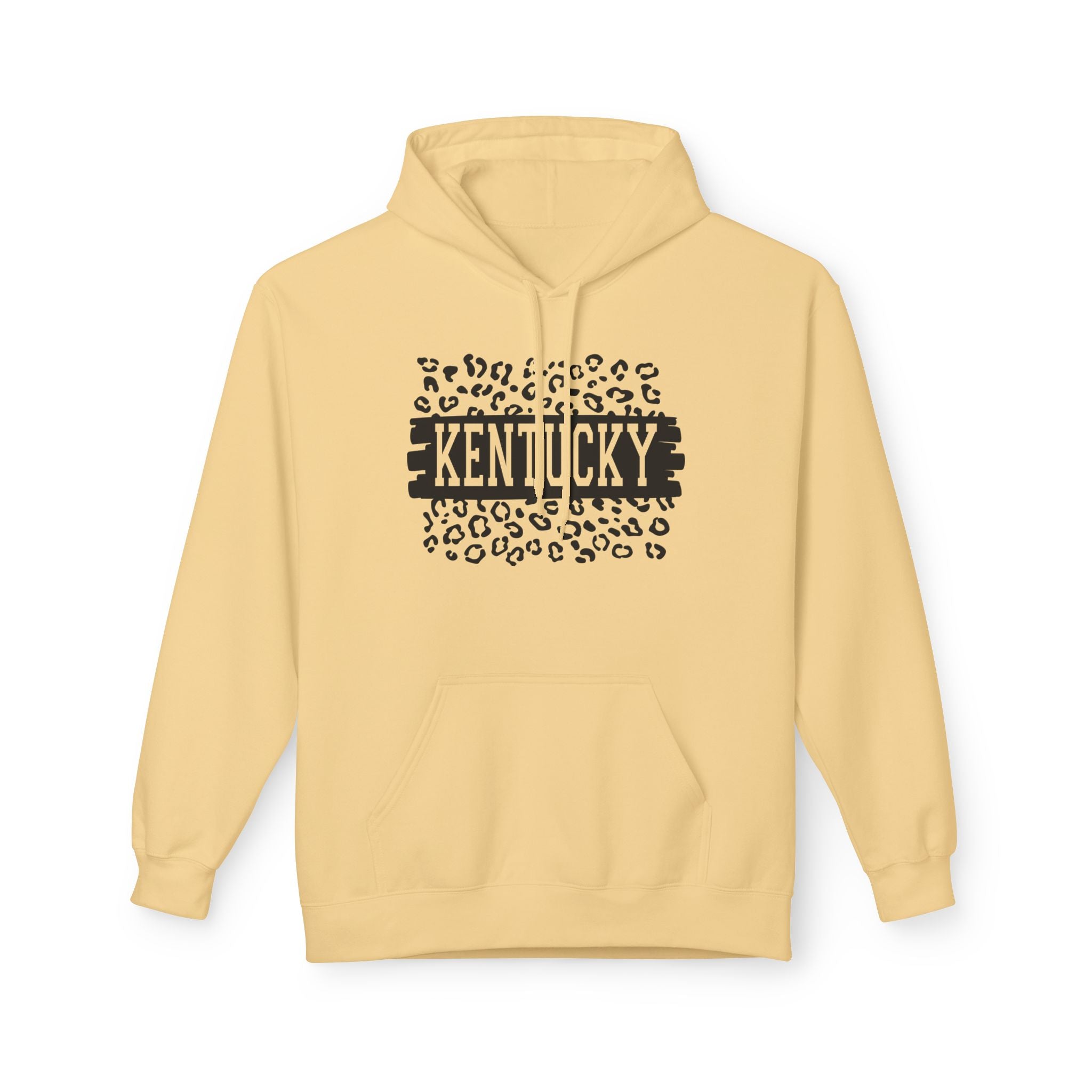 KY Leopard Midweight Softstyle Fleece Hoodie