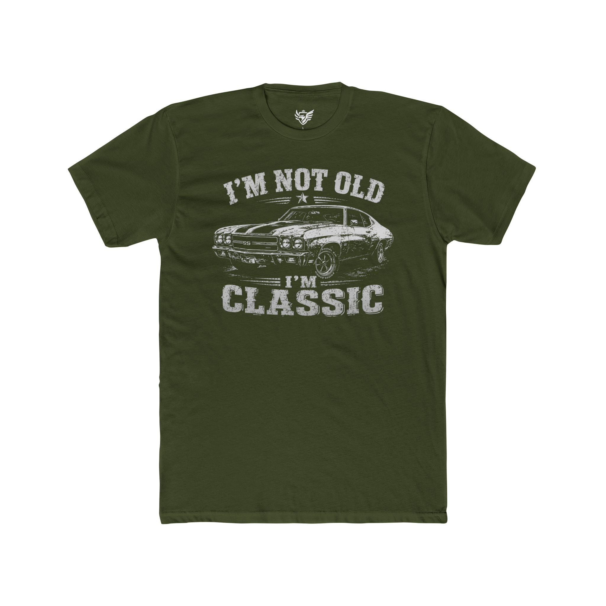 Not Old, Classic Cotton Crew Tee