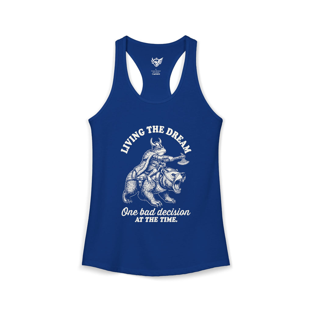 Living The Dream Ideal Racerback Tank