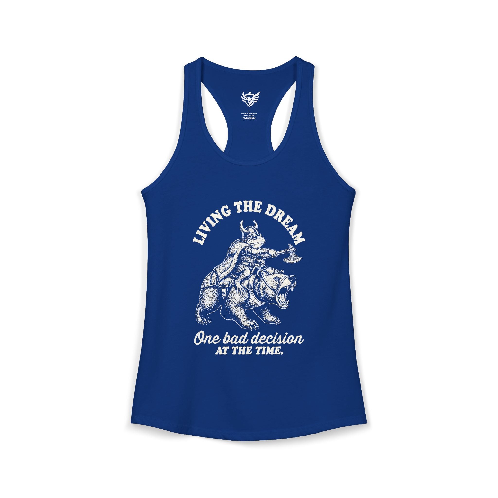 Living The Dream Ideal Racerback Tank