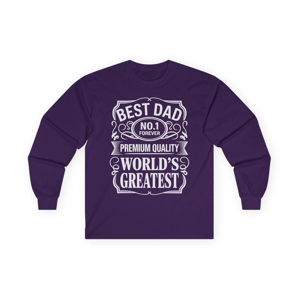 Bourbon Dad Cotton Long Sleeve Tee