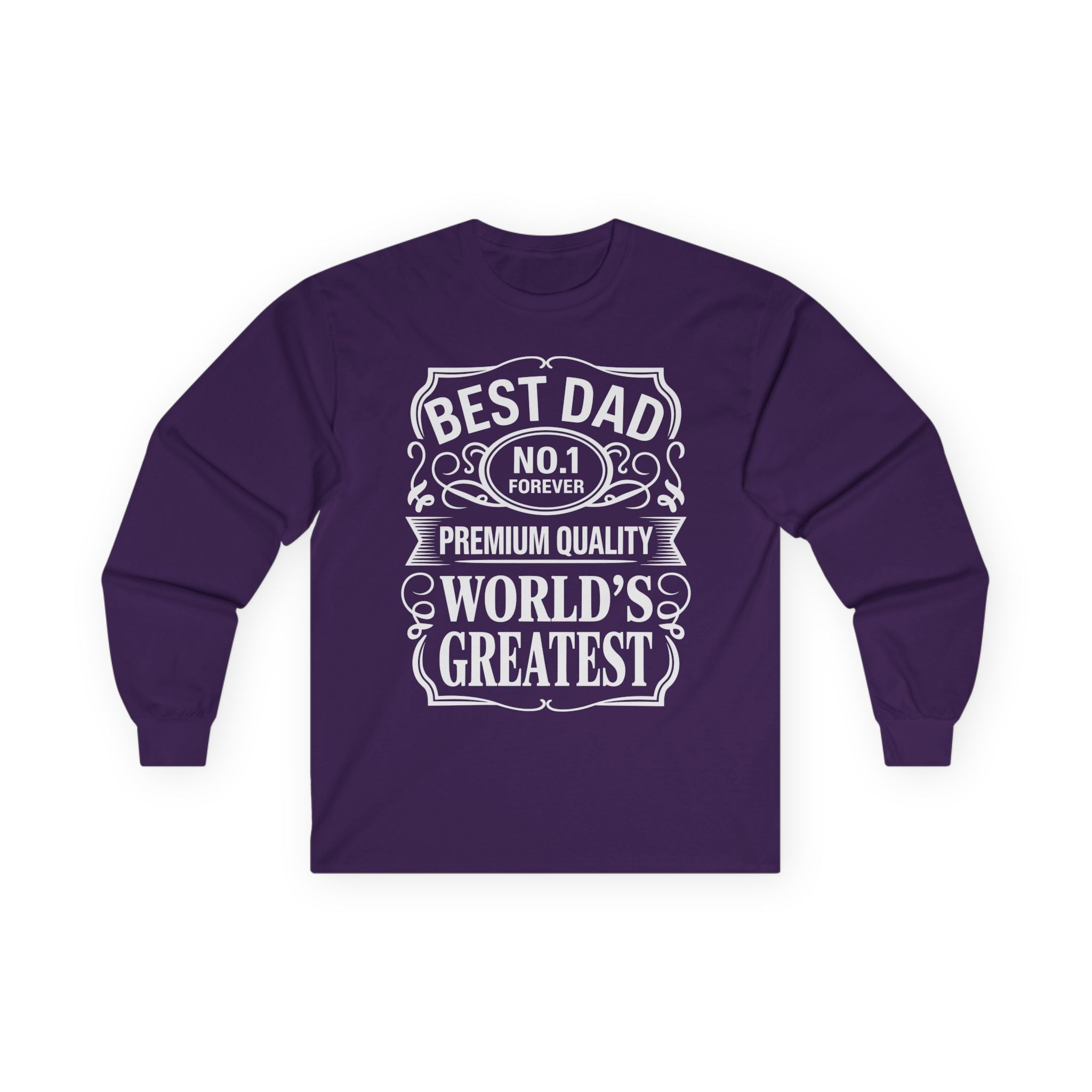 Bourbon Dad Cotton Long Sleeve Tee
