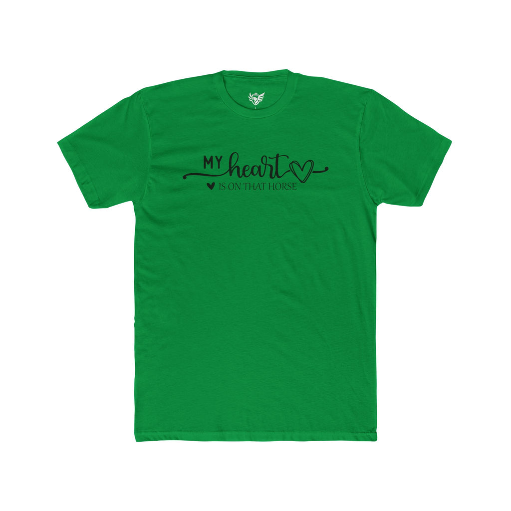 Heart on Horse Cotton Crew Tee