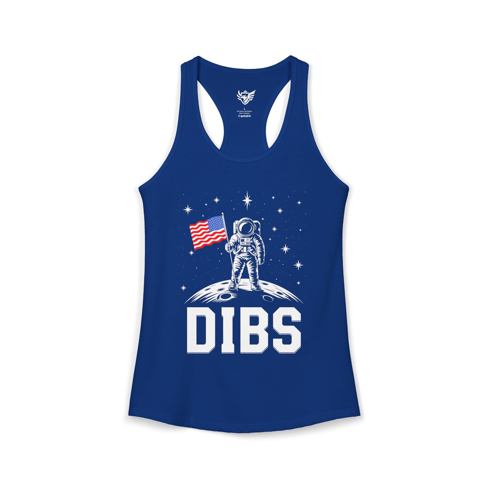 DIBS on the Moon Ideal Racerback Tank