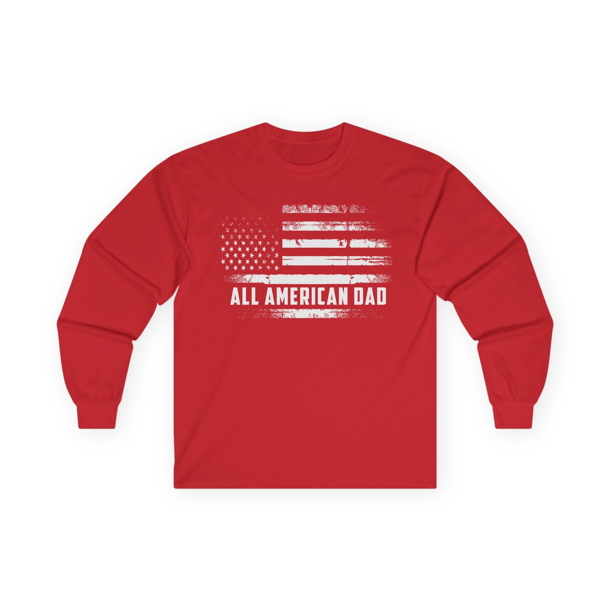 All American Dad Cotton Long Sleeve Tee