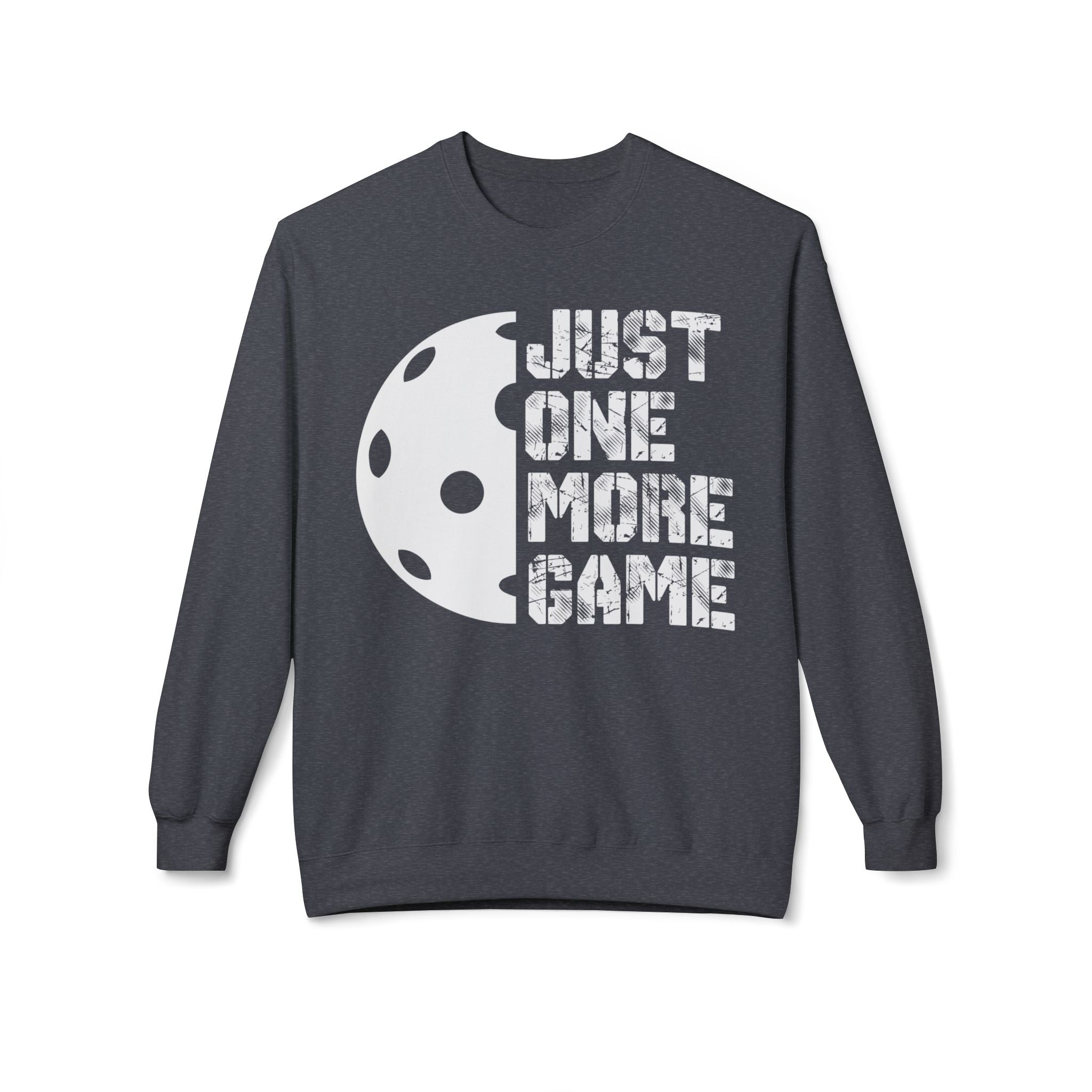 Just One More Game Midweight Softstyle Fleece Crewneck Sweatshirt