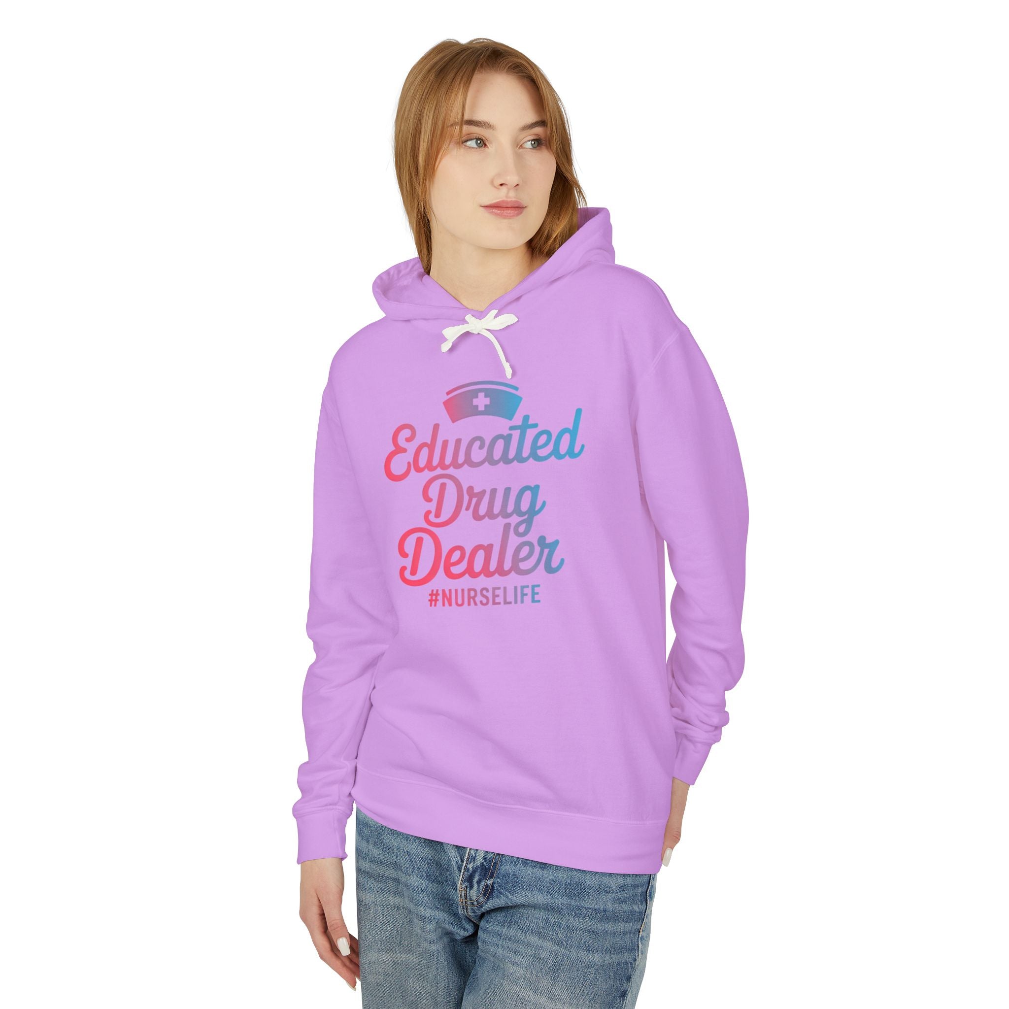 Educated Lightweight Hooded Sweatshirt