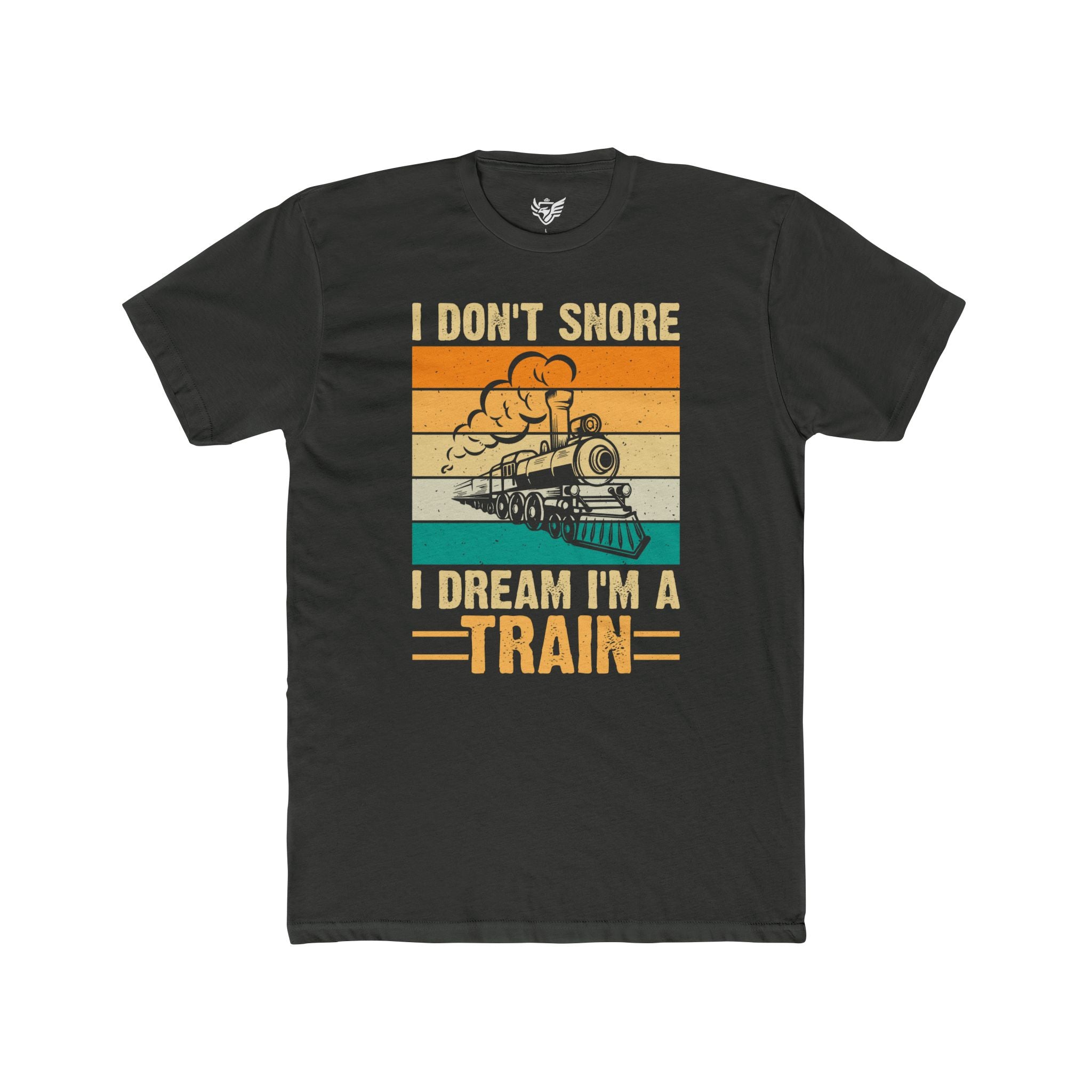 I Don't Snore Cotton Crew Tee