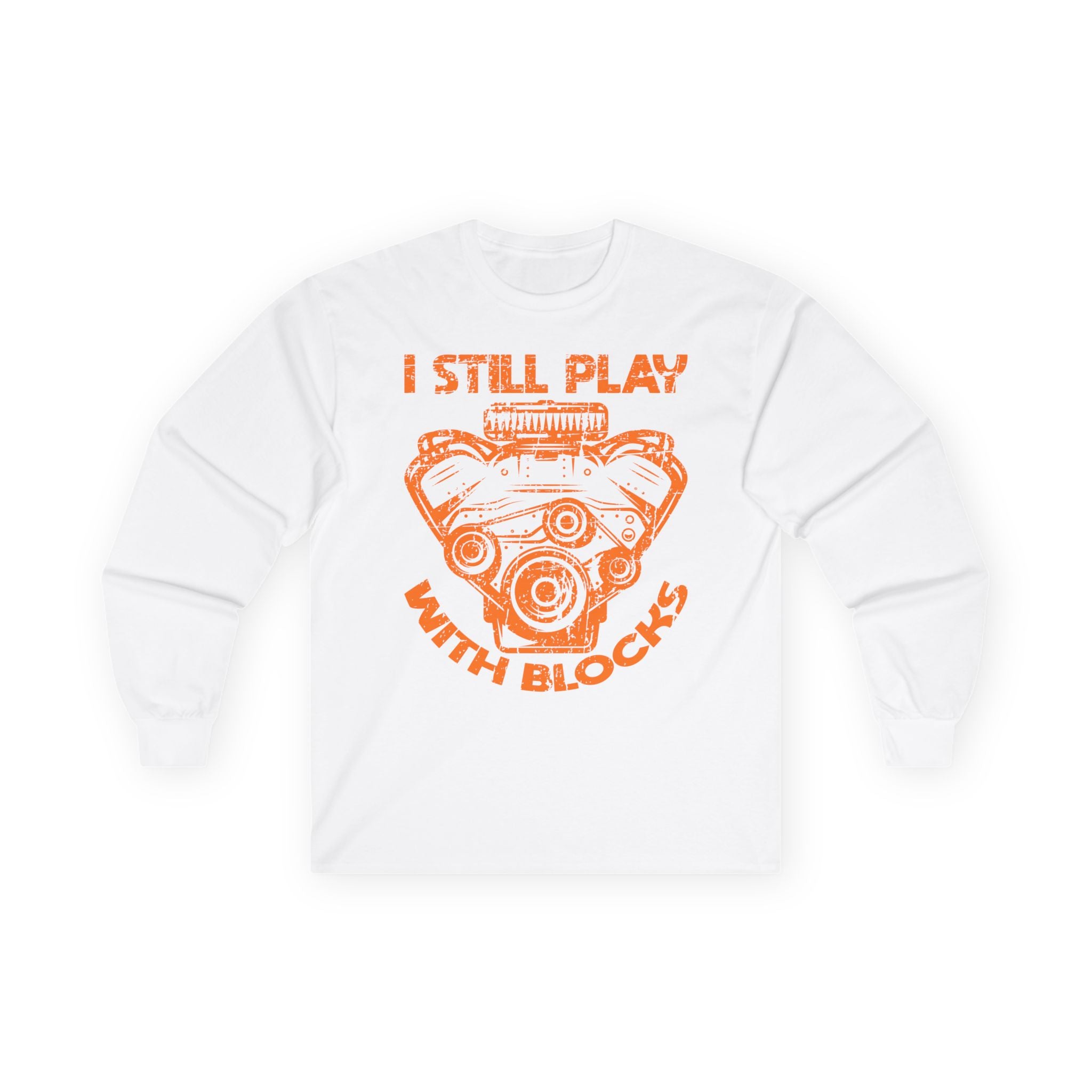 Engine Block Cotton Long Sleeve Tee