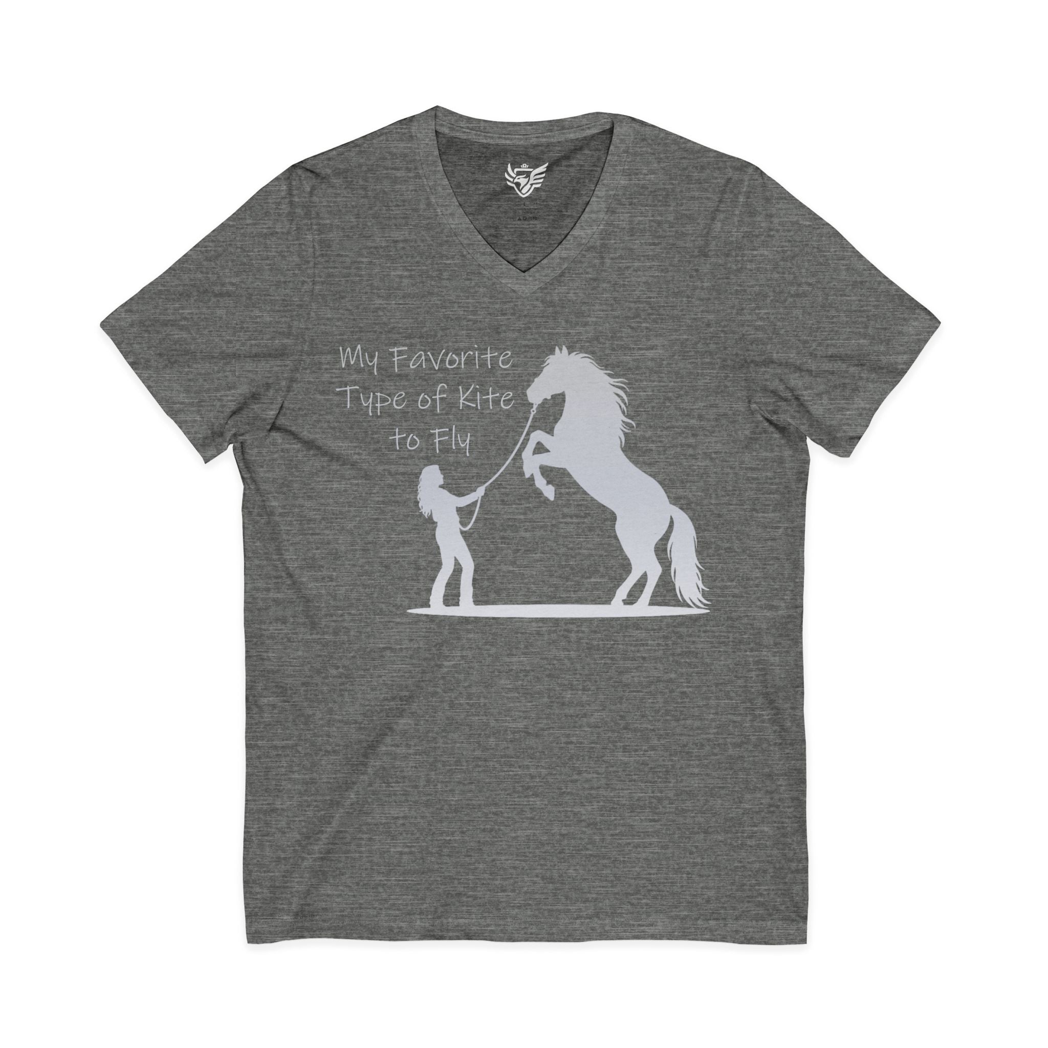 My Favorite Type of Kite Jersey Short Sleeve V-Neck Tee