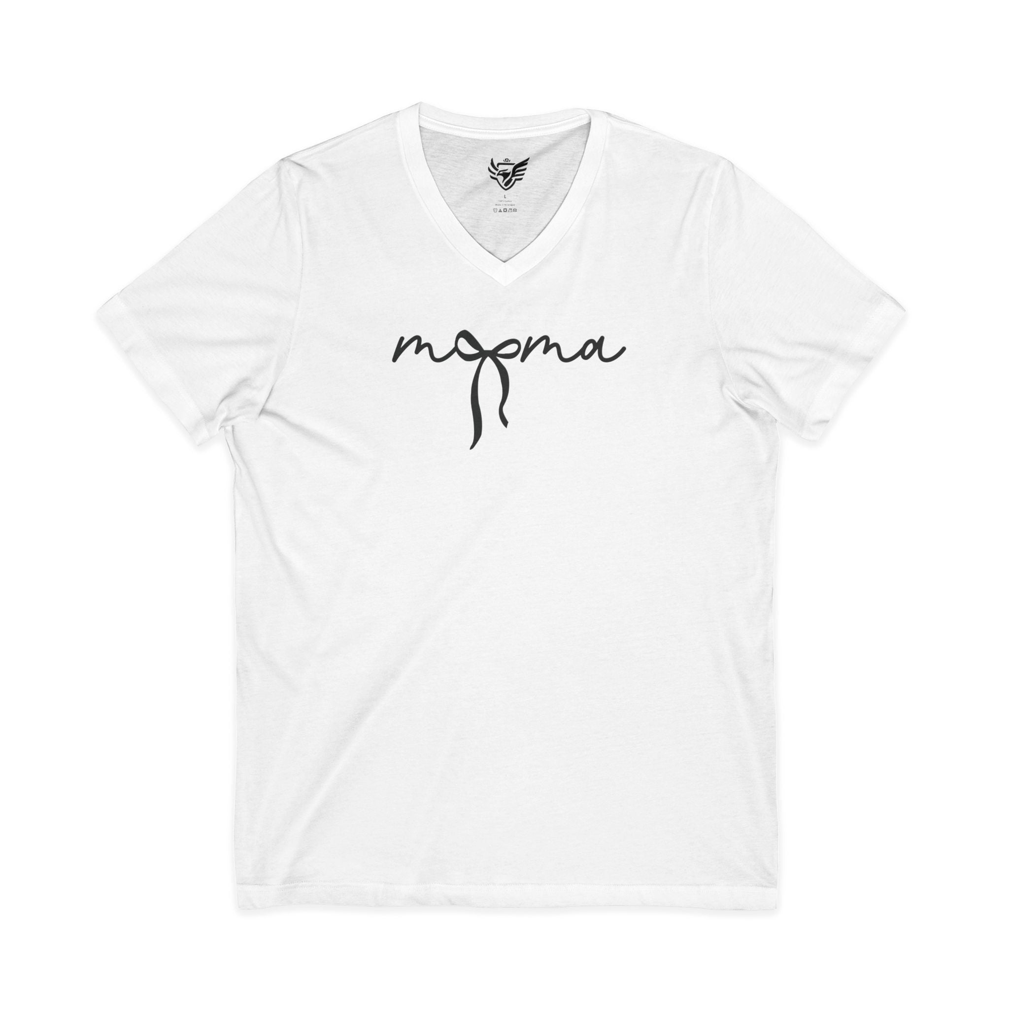 Mother's Day Jersey Short Sleeve V-Neck Tee