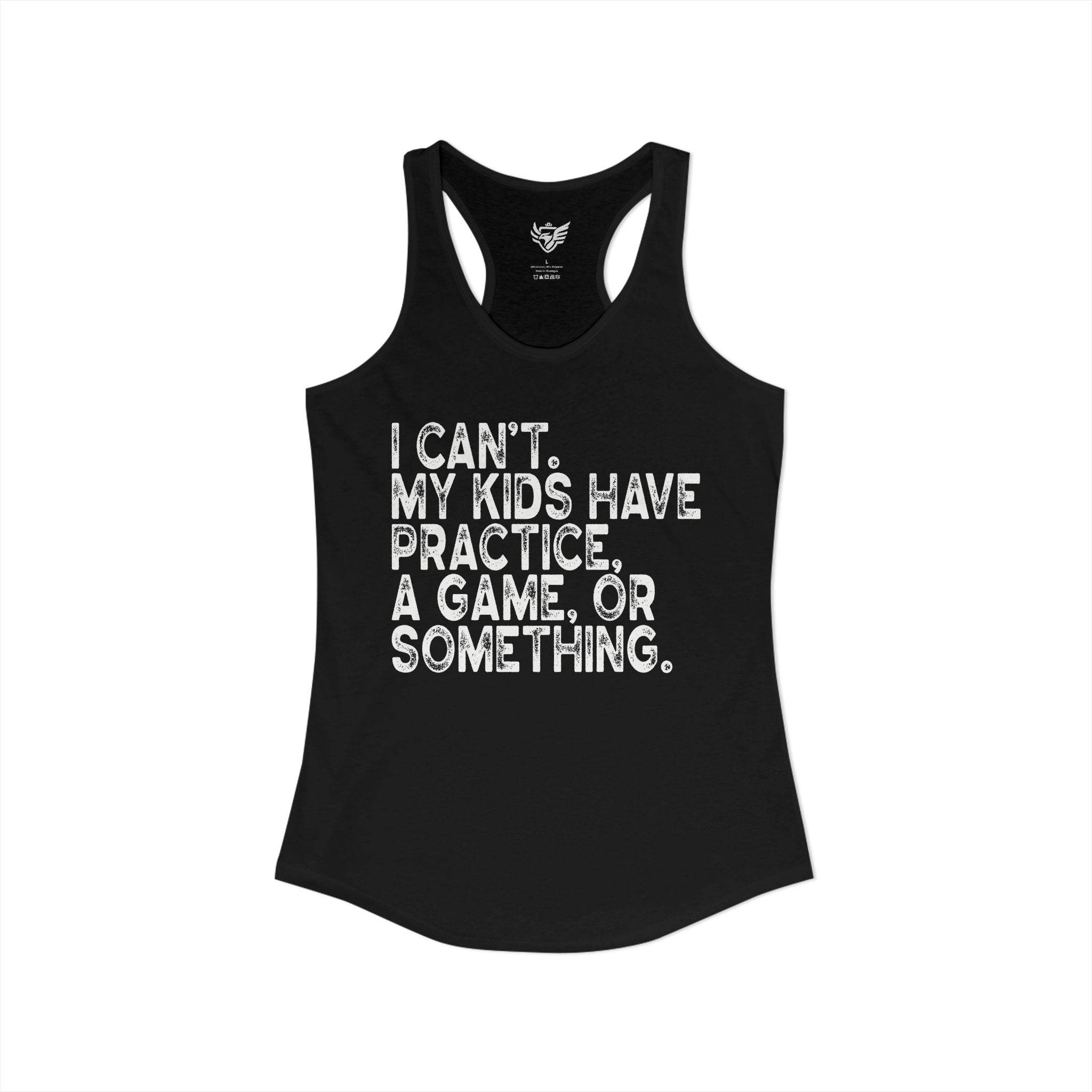 Busy Parents Ideal Racerback Tank