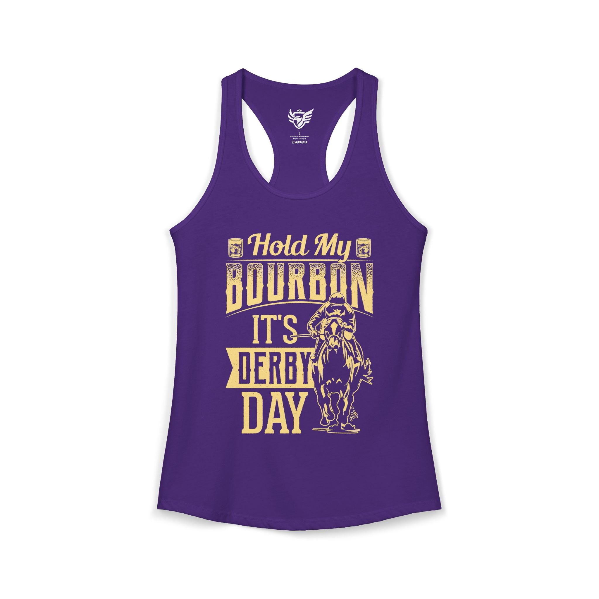 Derby Day Ideal Racerback Tank