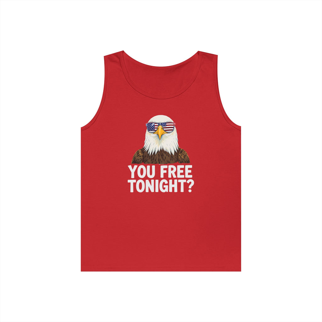 You Free Tonight? Heavy Cotton Tank Top