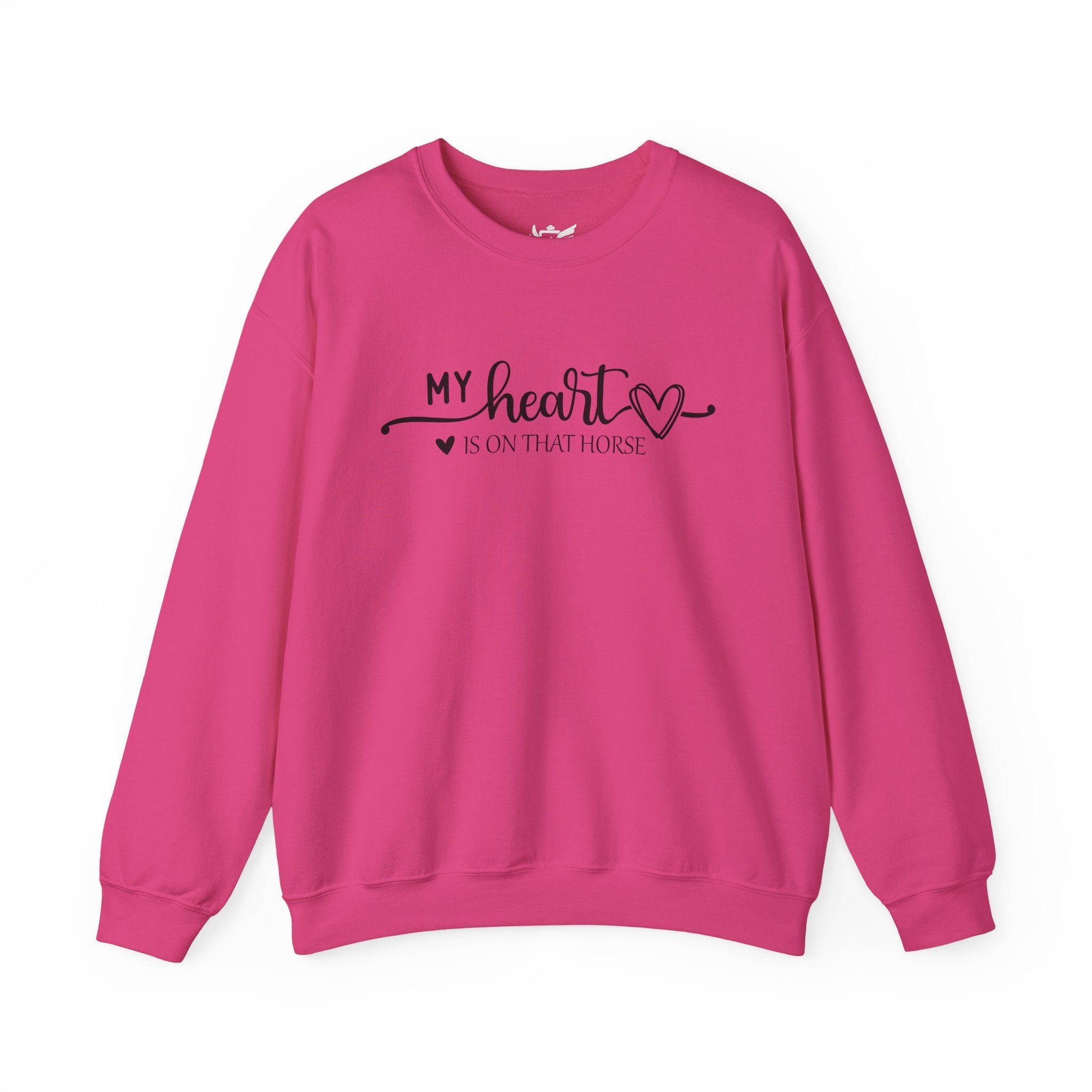Heart on Horse Heavy Blend™ Crewneck Sweatshirt