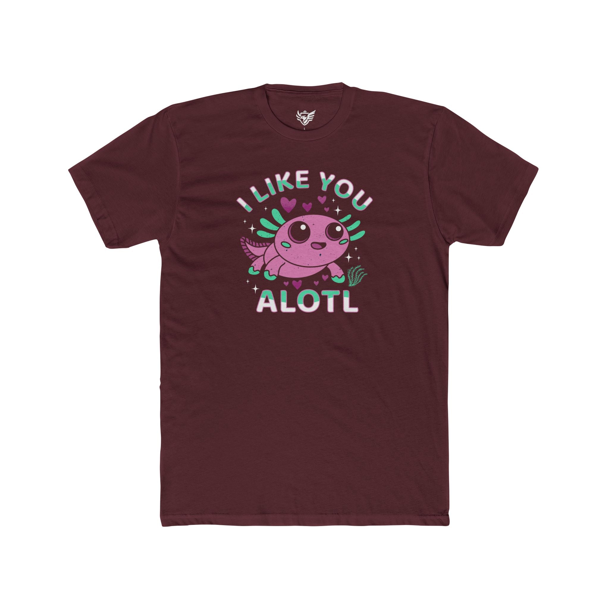 I Like You Alotl Cotton Crew Tee