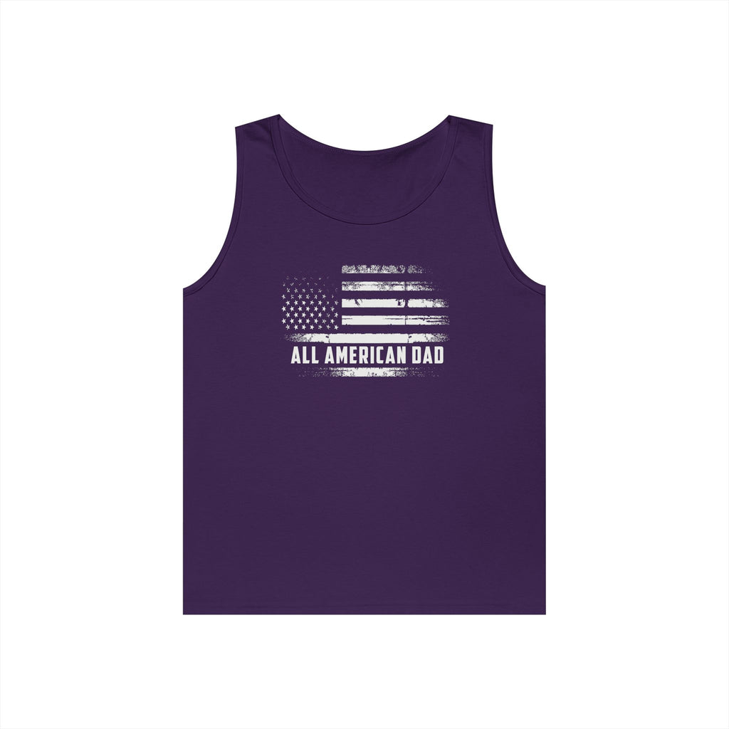 All American Dad Heavy Cotton Tank Top
