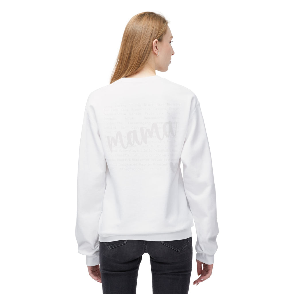 Just a Mama Goose Midweight Softstyle Fleece Crewneck Sweatshirt