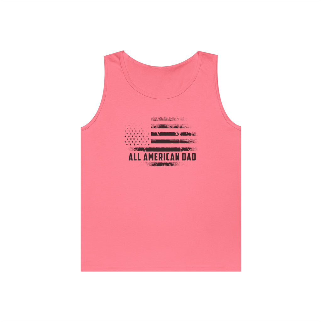 All American Dad Heavy Cotton Tank Top