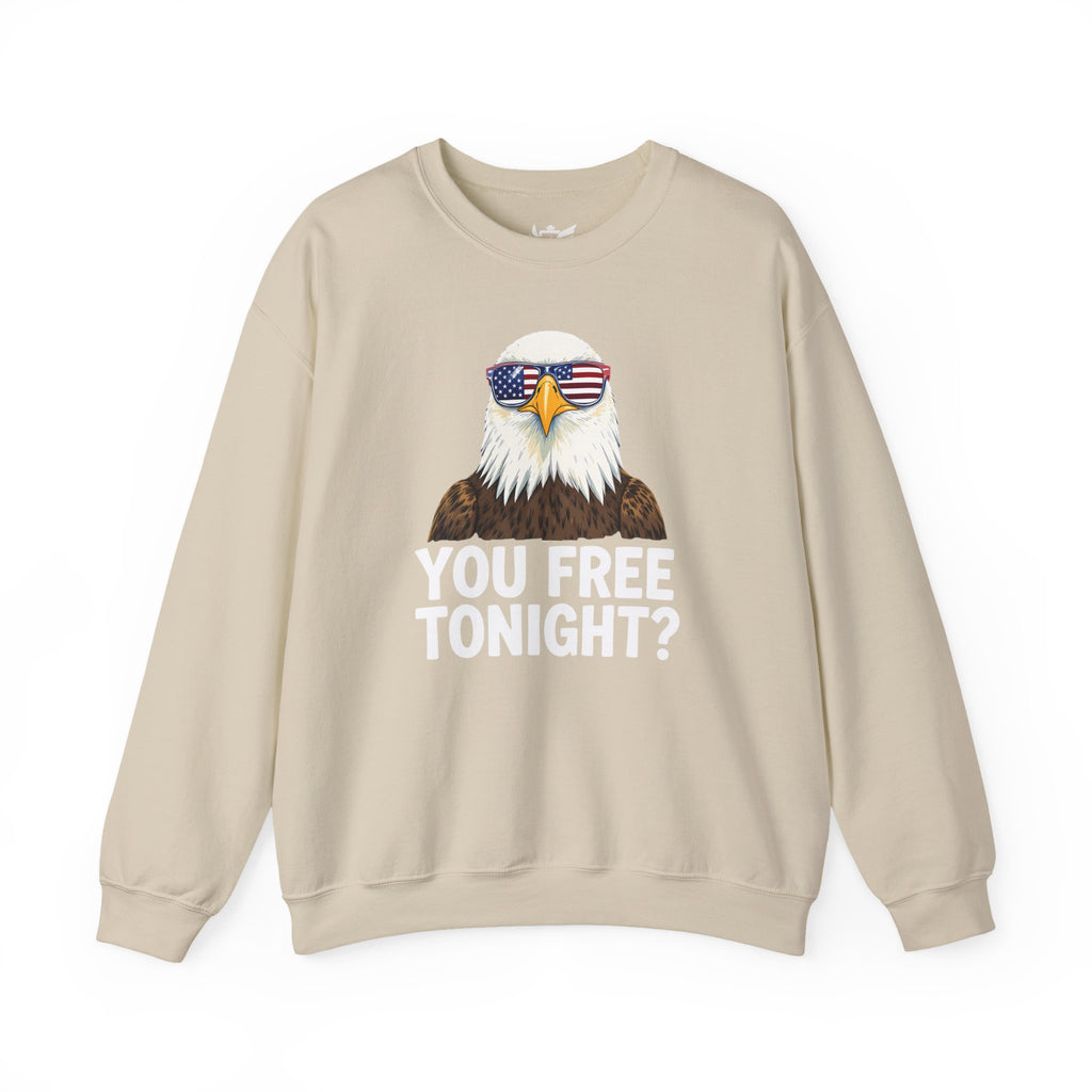 You Free Tonight? Heavy Blend™ Crewneck Sweatshirt