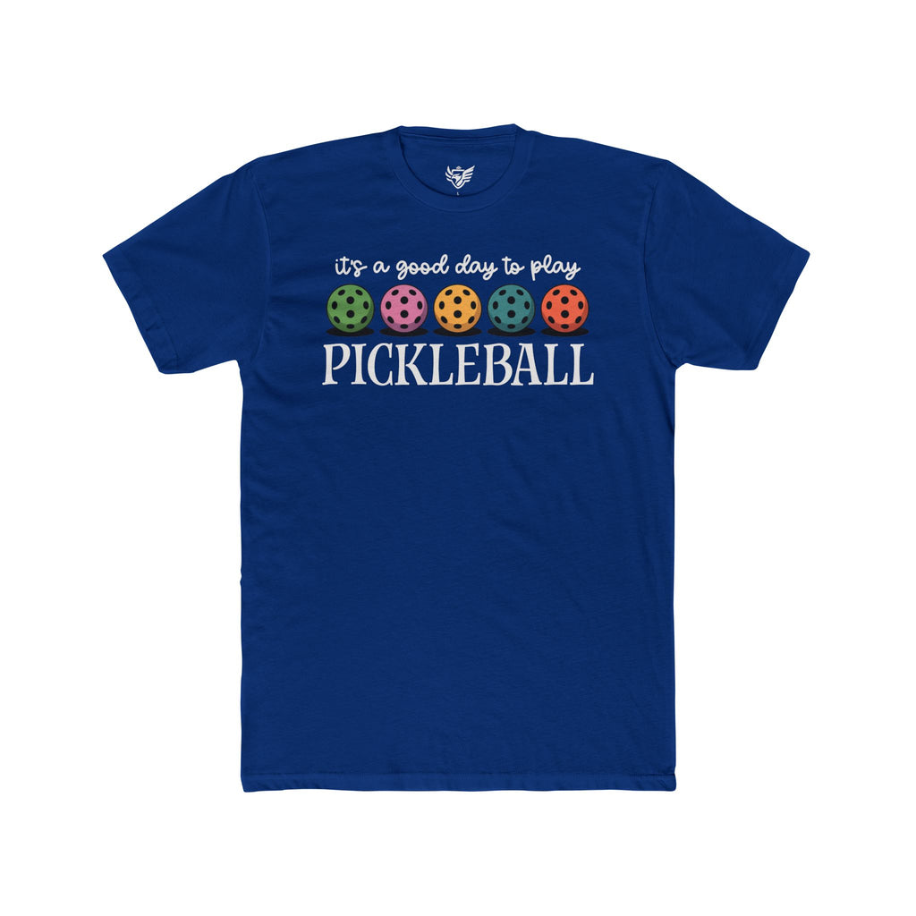 Good Day Pickleball Cotton Crew Tee