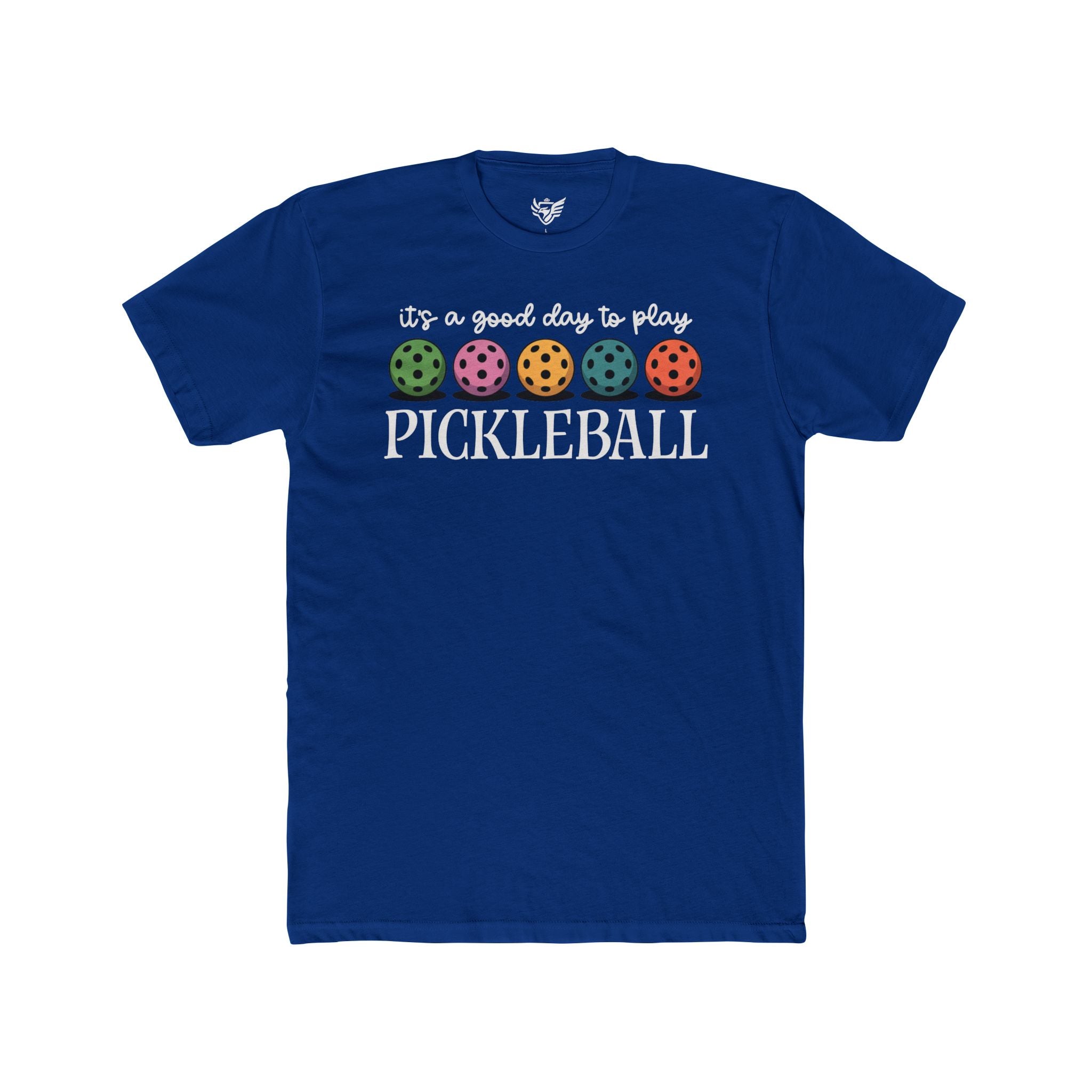 Good Day Pickleball Cotton Crew Tee