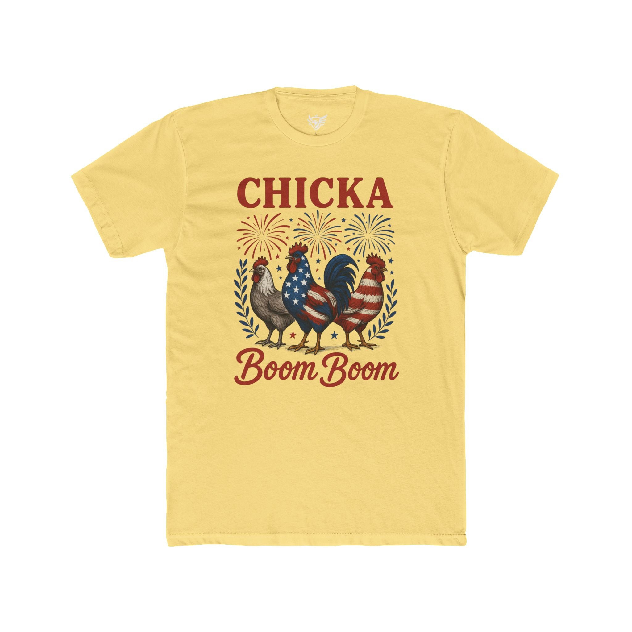 Chicka Boom Boom Cotton Crew Tee
