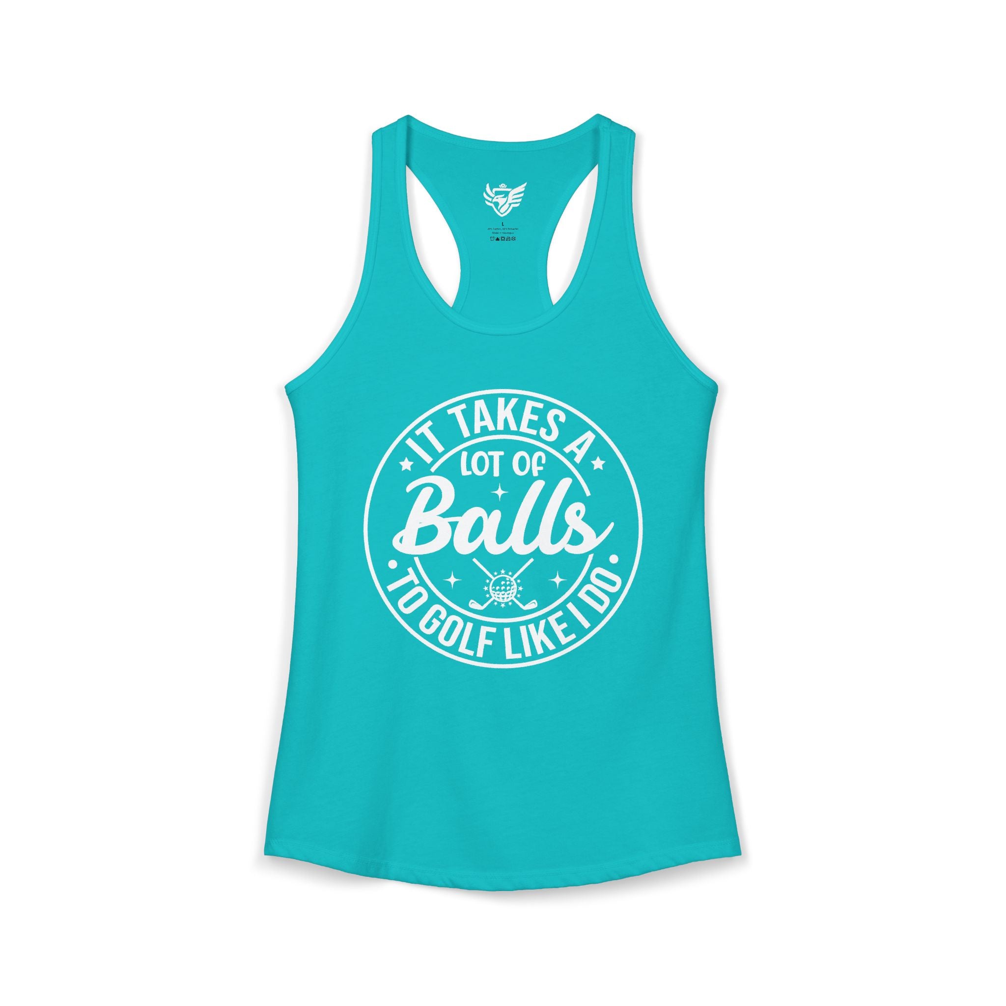 Golf Like I Do Ideal Racerback Tank