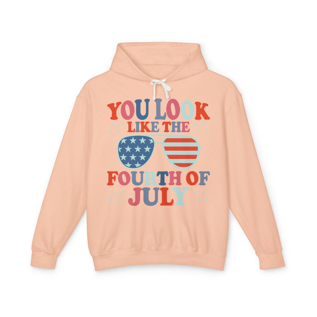 You Look Like Lightweight Hooded Sweatshirt