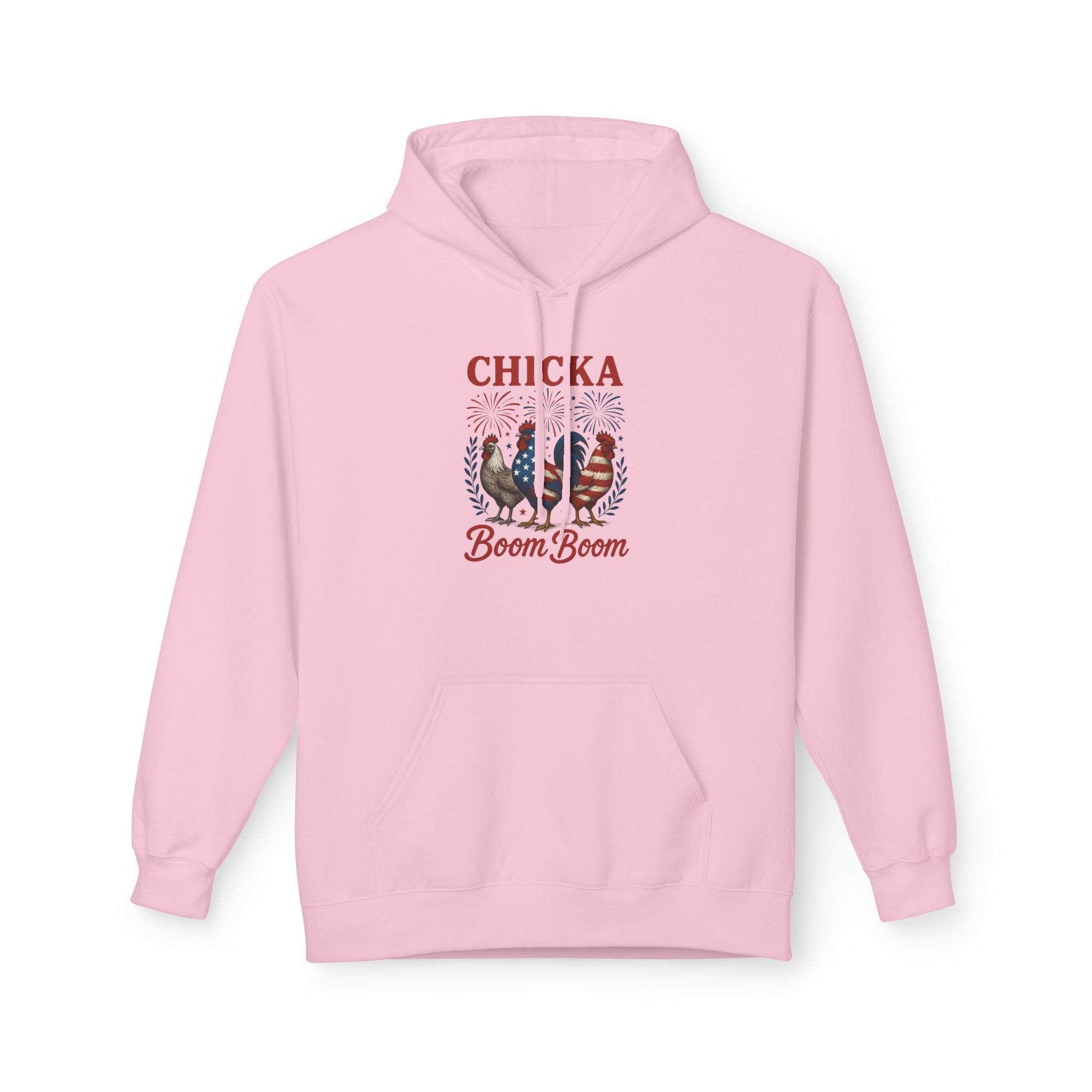 Chicka Boom Boom Midweight Softstyle Fleece Hoodie
