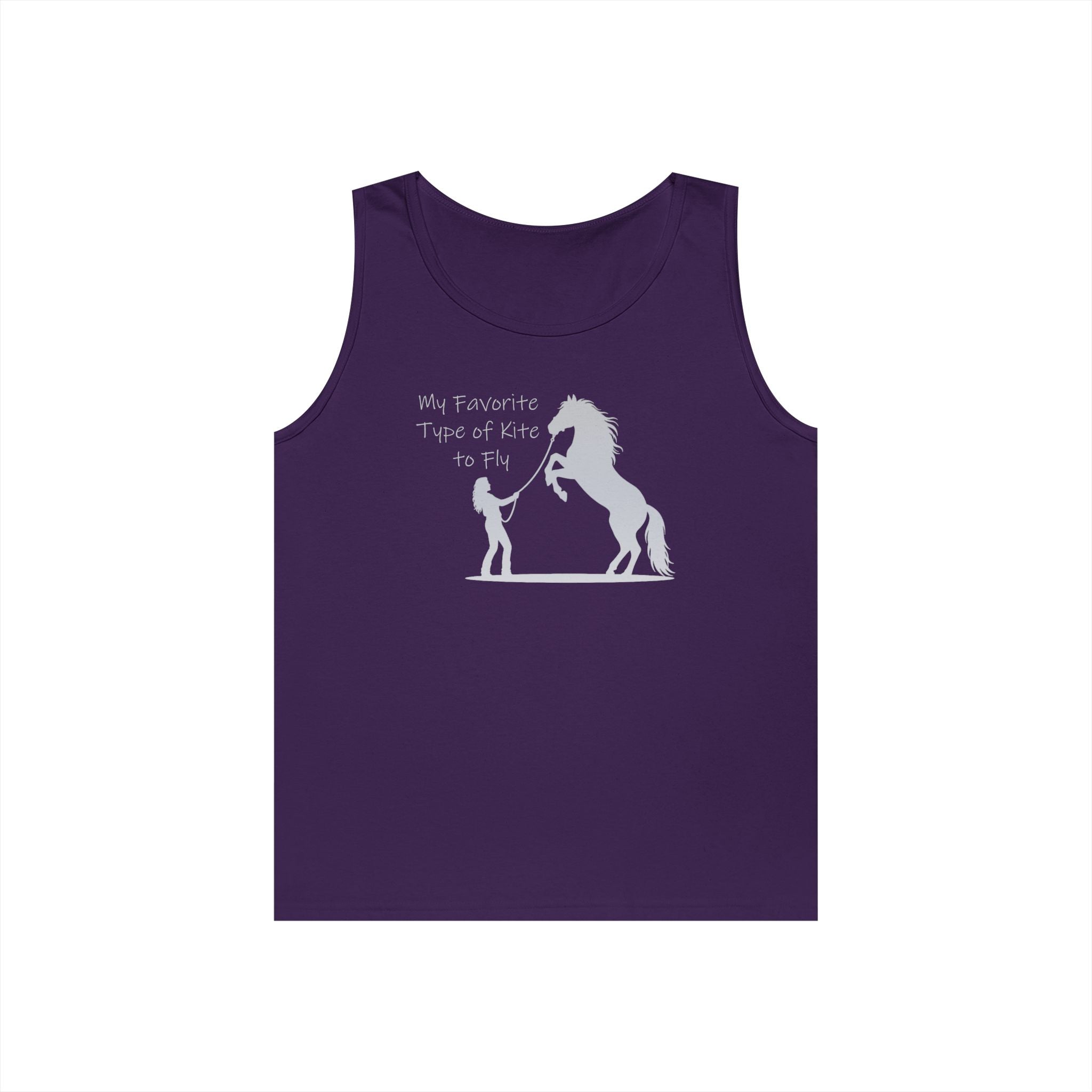 My Favorite Type of Kite Heavy Cotton Tank Top