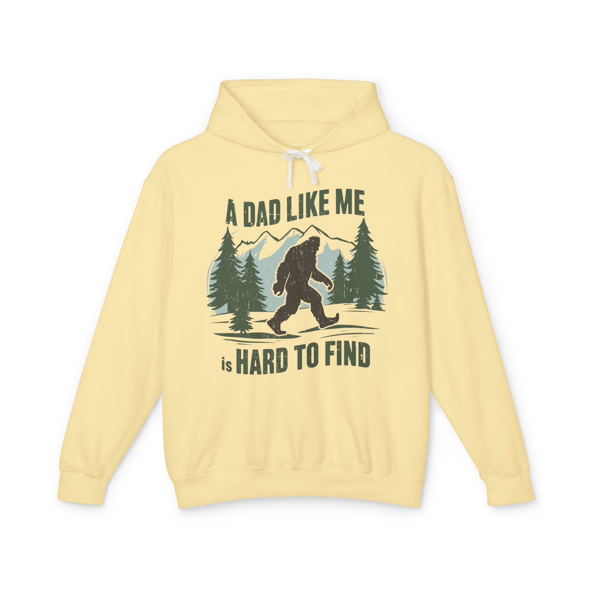 Hard to Find Dad Lightweight Hooded Sweatshirt