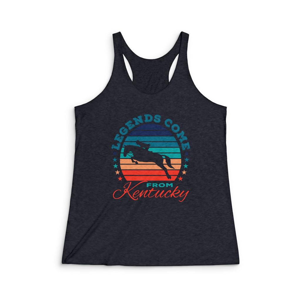 Women's Legend 5 Star Tri-Blend Racerback Tank