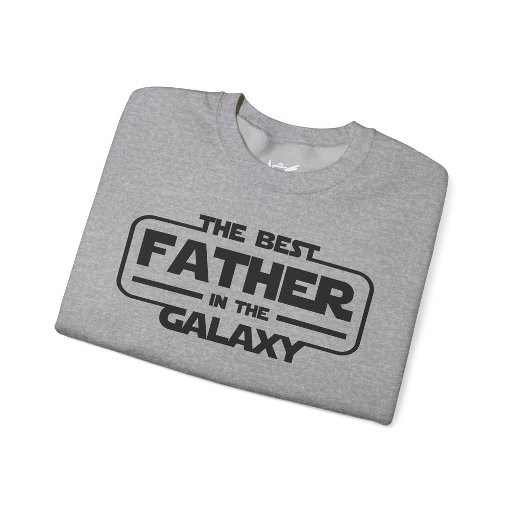 The Best Father In The Galaxy Heavy Blend™ Crewneck Sweatshirt