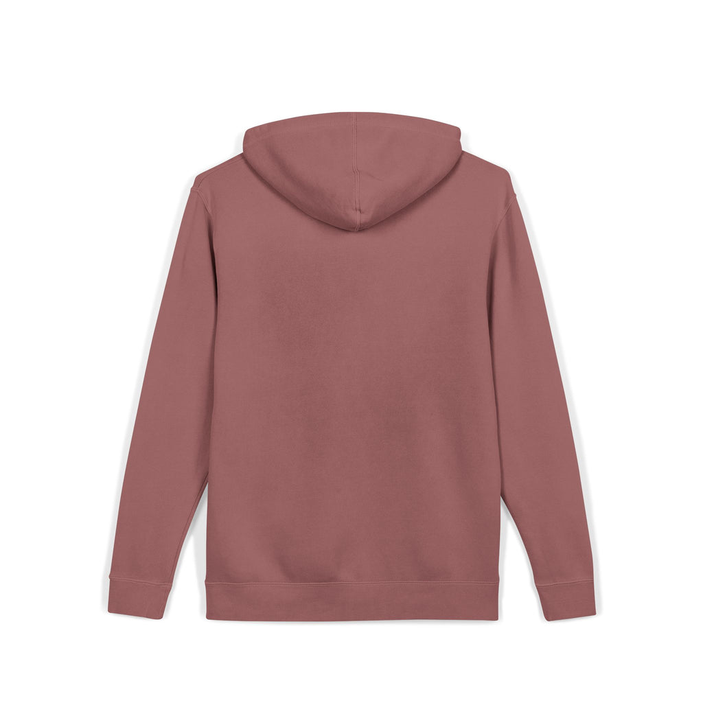 Unisex Embroidered KY Pigment-Dyed Hoodie