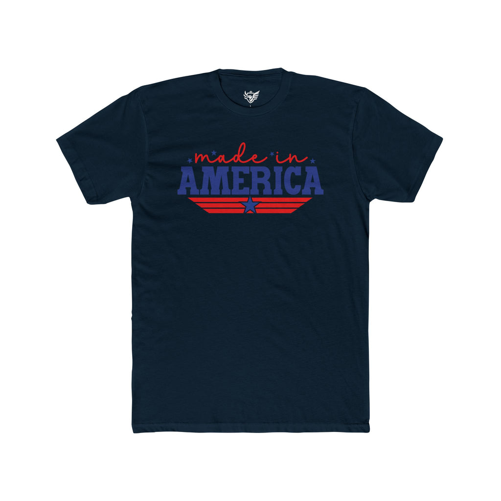 Made In America Cotton Crew Tee