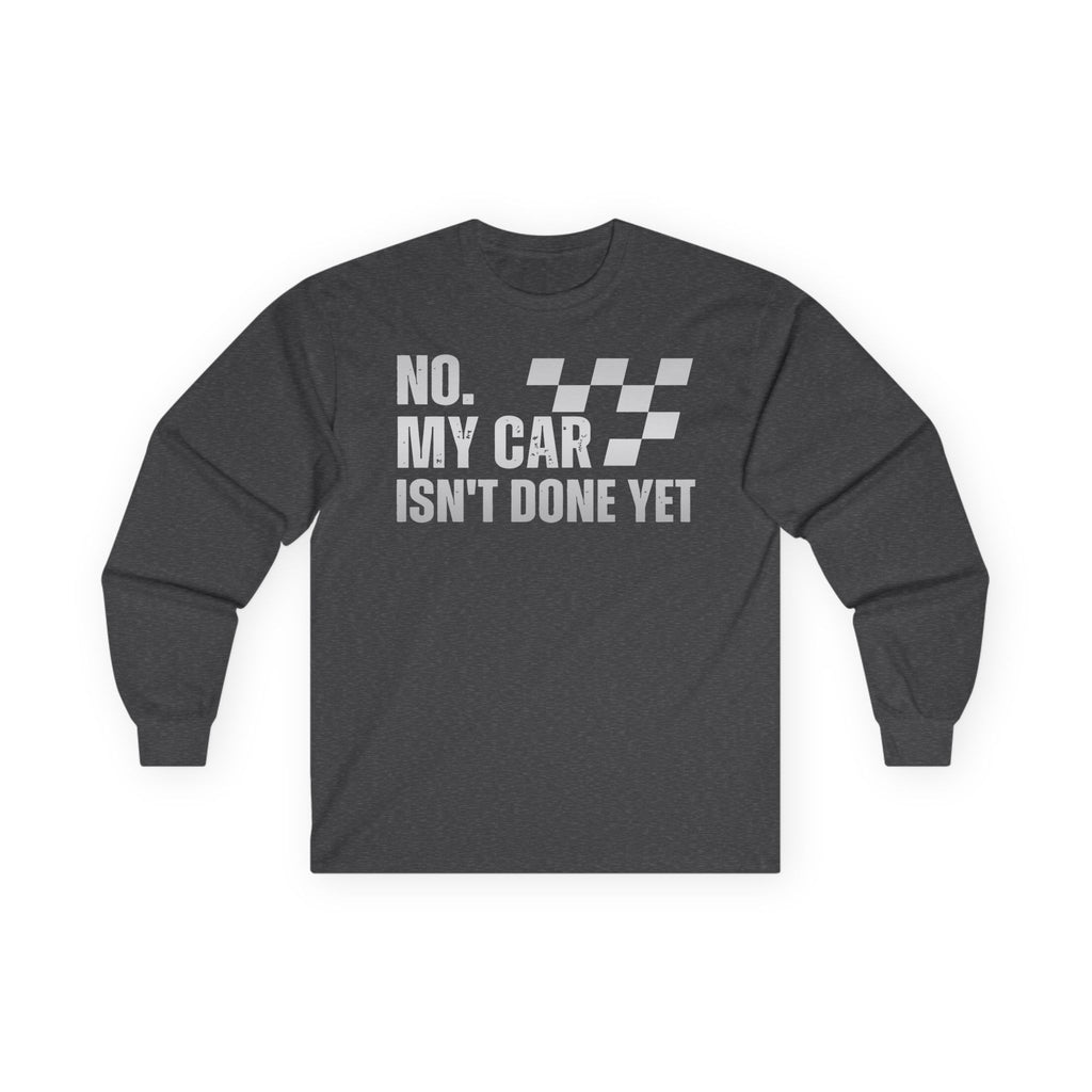 Unfinished Cotton Long Sleeve Tee