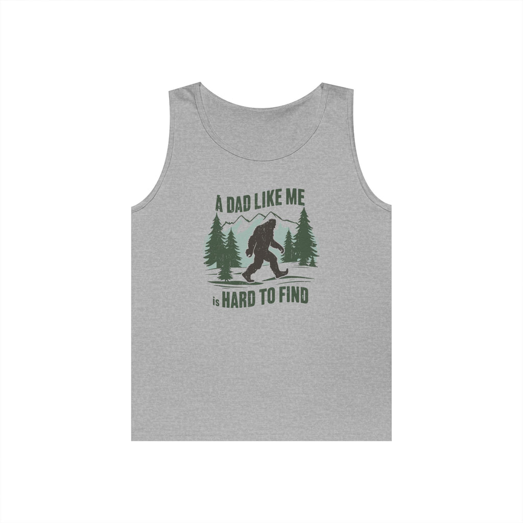 Hard to Find Dad Heavy Cotton Tank Top