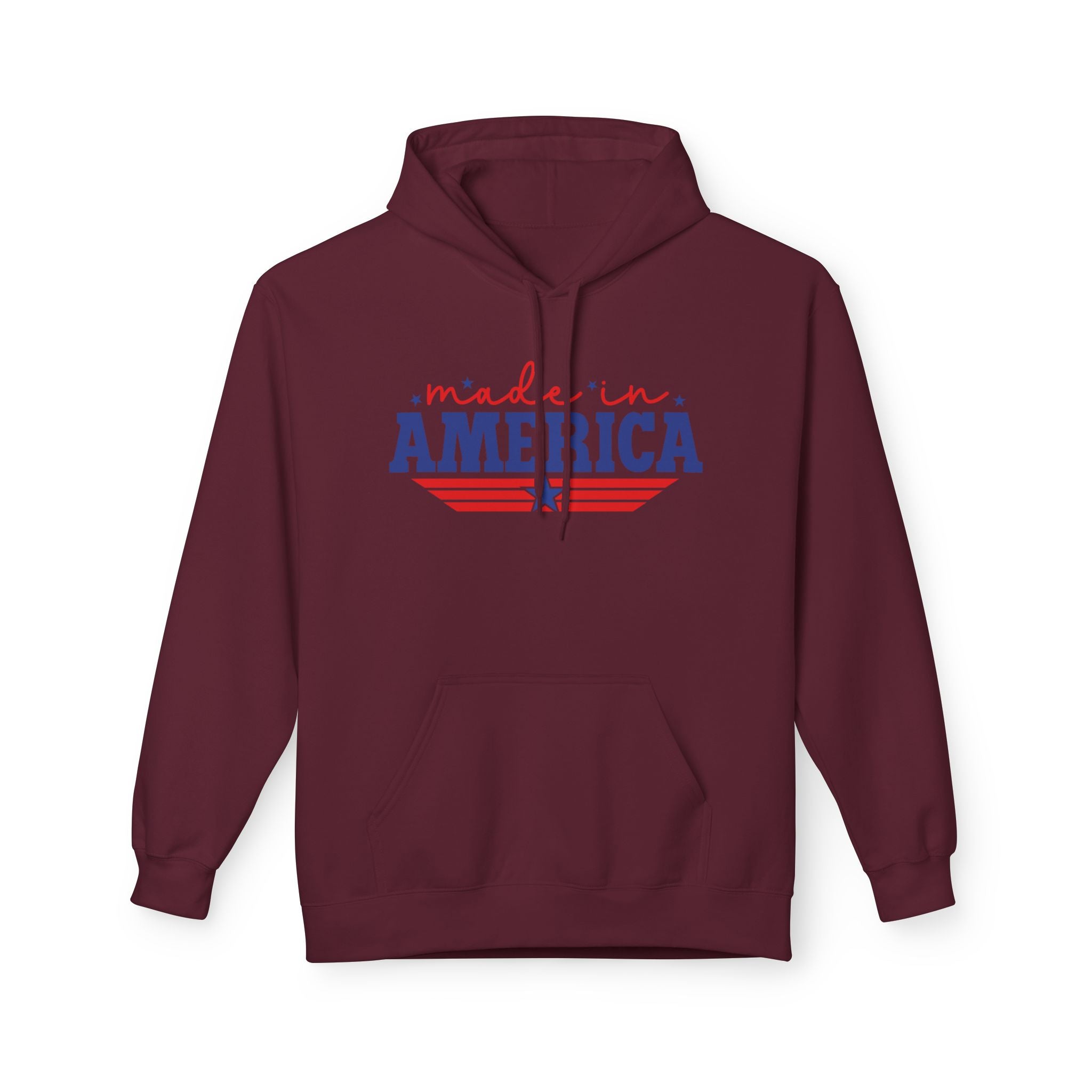 Made In America Midweight Softstyle Fleece Hoodie
